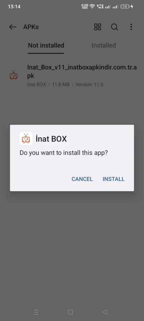 Install Inat Box Apk